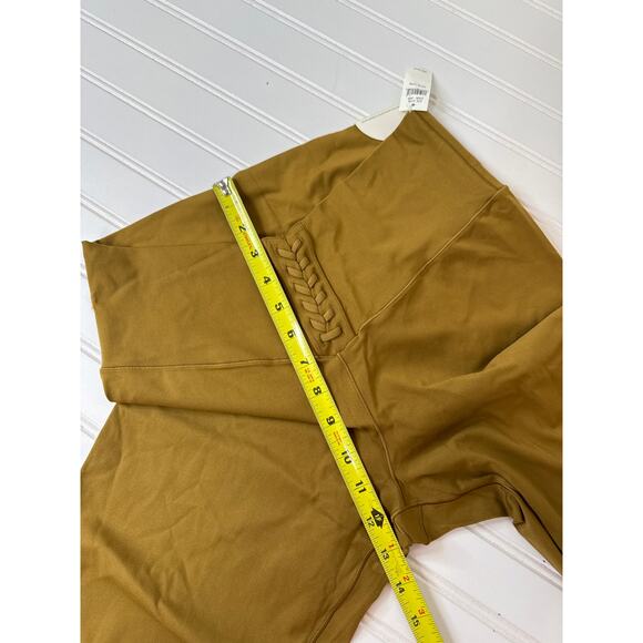 NWT Aerie High Waisted Lace up & Smocked Leggings Workout Bundle Of 2 Size XL - Picture 4 of 11